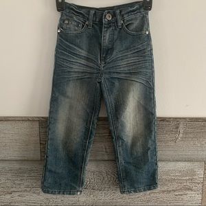 ROK hand-crafted, distressed boys jeans size 4T